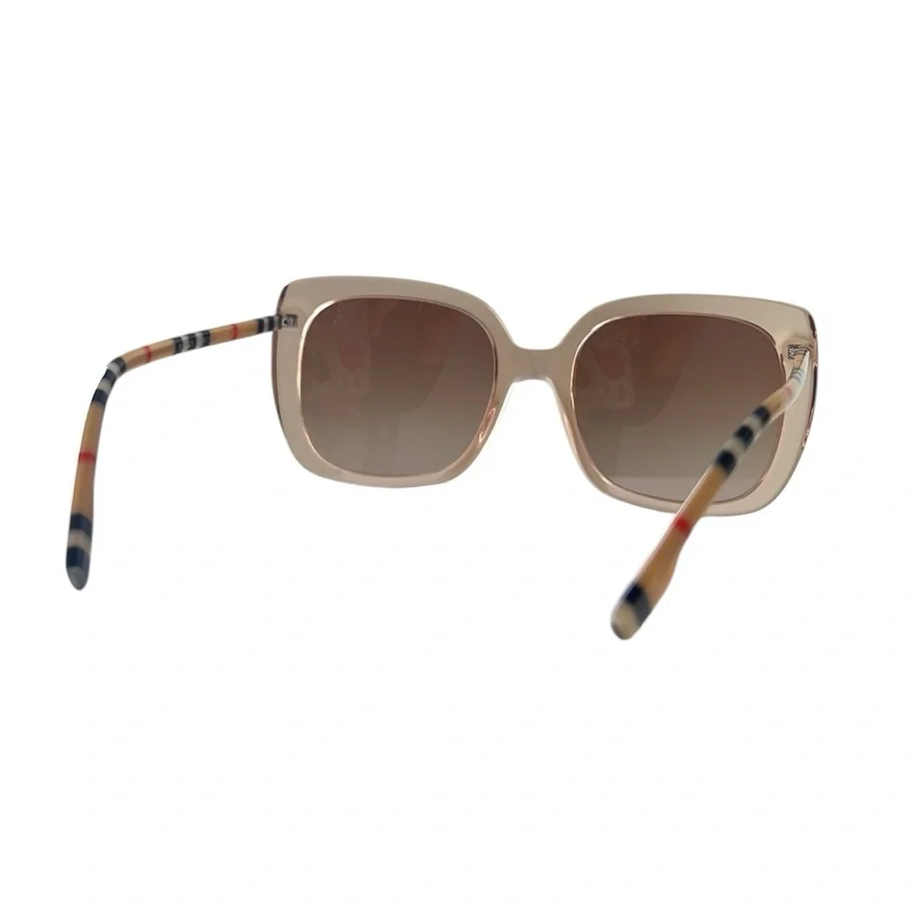 Burberry Caroll Peach Gradient Brown Sunglasses - Picture 6 of 12